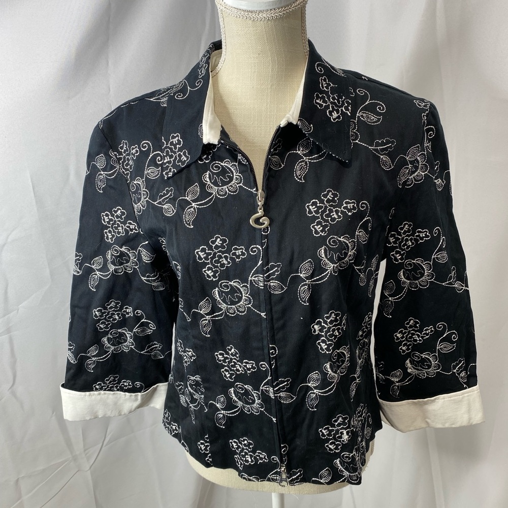 Talk of the Walk embroidered jacket
